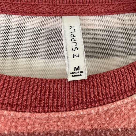 Z Supply Striped Sweater Size Medium - Picture 4 of 4